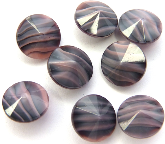 RIV-12-73030-42020 Pink-Grey Silk Swirl Rivoli 12 mm. 2 Pc.-0 RIV-12-73030-42020 Pink-Grey Silk Swirl Rivoli 12 mm. 2 Pc.-0