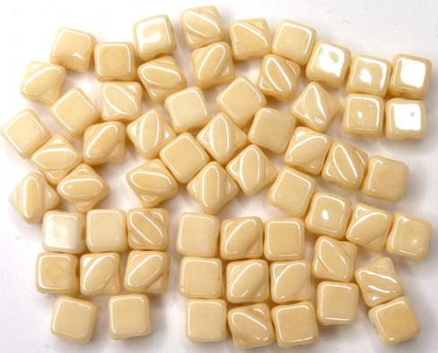 SL-03000-14413 Silky Bead Chalk White Champagne Luster 30 Pc.-0 SL-03000-14413 Silky Bead Chalk White Champagne Luster 30 Pc.-0