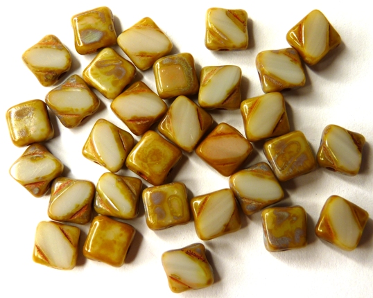SL-43010-86805-TC Table Cut Silky Bead Opaque Grey Travertin 30 Pc.-0 SL-43010-86805-TC Table Cut Silky Bead Opaque Grey Travertin 30 Pc.-0