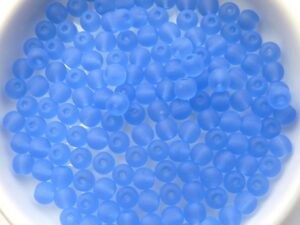 04-R-30040-84110 Matt Sapphire round 4 mm. 150 Pc.-9472