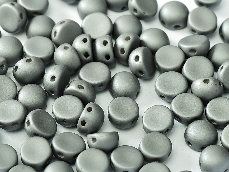 2HC-6-02010-29403 2-Hole Cabochon Alabaster Metallic Mat Steel 25 Pc.-0 2HC-6-02010-29403 2-Hole Cabochon Alabaster Metallic Mat Steel 25 Pc.-0
