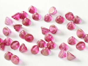 BB-00030-29260 Button Bead® Crystal Golden Touch French Rose 50 Pc.-0