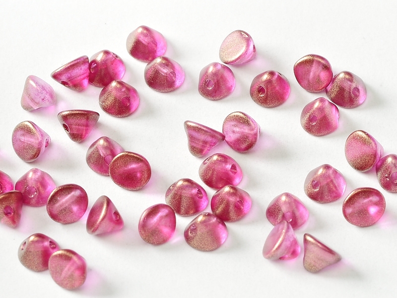 BB-00030-29260 Button Bead® Crystal Golden Touch French Rose 50 Pc.-0 BB-00030-29260 Button Bead® Crystal Golden Touch French Rose 50 Pc.-0