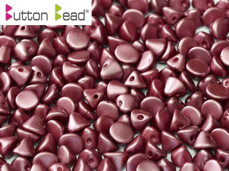 BB-02010-25031 Button Bead® Pastel Burgundy 50 Pc.-0 BB-02010-25031 Button Bead® Pastel Burgundy 50 Pc.-0