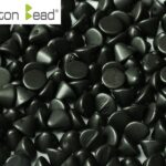 BB-02010-29400 Button Bead® Alabaster Metallic Mat Black 50 Pc.-0