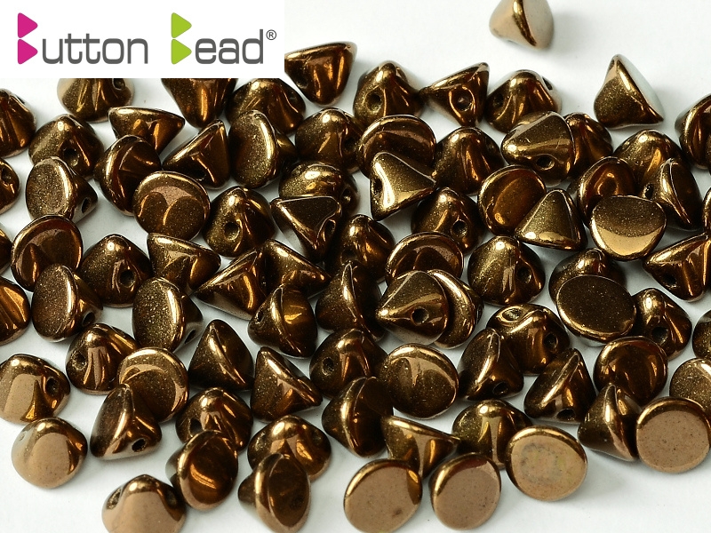 BB-23980-14415 Button Bead® Jet Bronze 50 Pc.-0 BB-23980-14415 Button Bead® Jet Bronze 50 Pc.-0