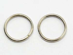 0160047 1 Box Brass Jump Rings, Platinum color-9122