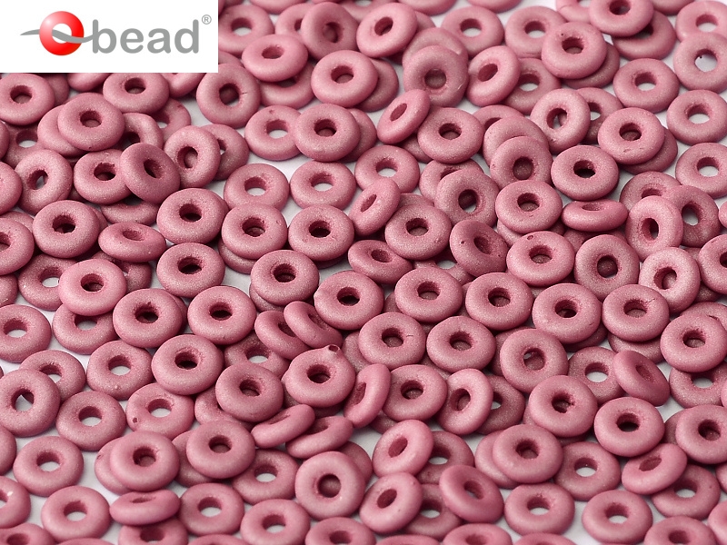 O-02010-29565 Opaque Silk Mat Plum O bead ® 5 gram-0 O-02010-29565 Opaque Silk Mat Plum O bead ® 5 gram-0