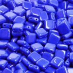 CMT-33050 CzechMates Tile, Opaque Sapphire 20 Pc.-0