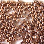 03-R-00030-27100 Crystal Full Capri Gold Round 3 mm. 150 Pc.-0
