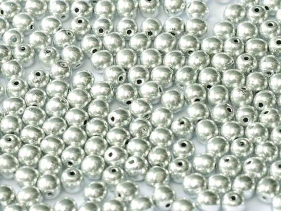 03-R-00030-27000 Crystal Full Silver Round 3 mm. 150 Pc.-9582
