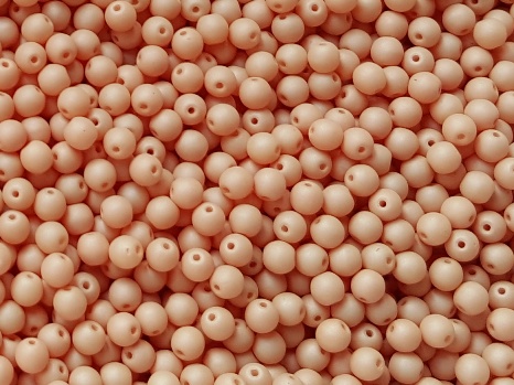 04-R-02010-29563 Saturated Peach Round 4 mm. 100 Pc.-9636