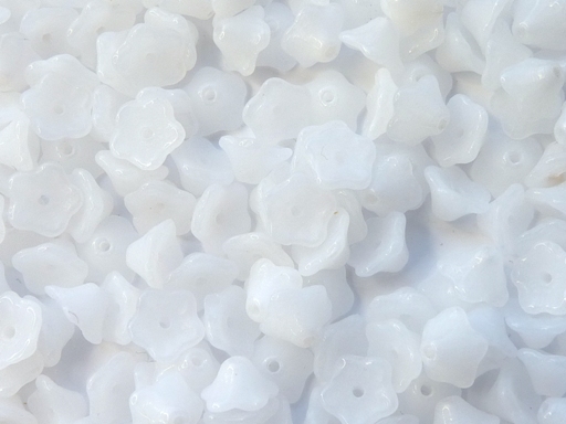 FLC-02010 Flower Cup White Alabaster 50 Pc.-0 FLC-02010 Flower Cup White Alabaster 50 Pc.-0
