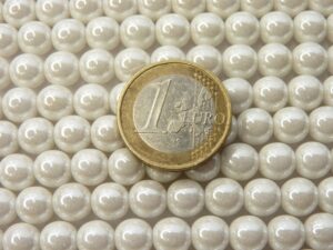 0140007 Chalk White Luster 8 mm. 18 Pc.-9713