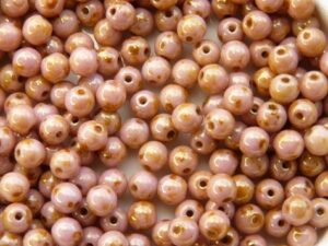 04-R-02010-65491 Alabaster Roman Rose round 100 Pc..-11872