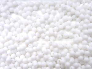 04-R-03000-84110 Mat Chalk White round 100 Pc..-9680