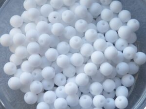 04-R-03000-84110 Mat Chalk White round 100 Pc..-0