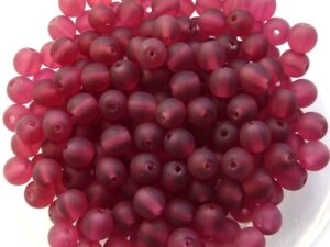 04-R-70350-84110 Matte Fuchsia round 100 Pc..-0