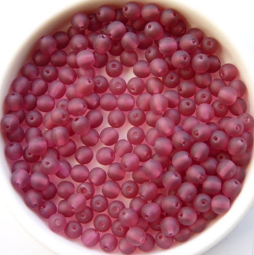 04-R-70350-84110 Matte Fuchsia round 100 Pc..-9706
