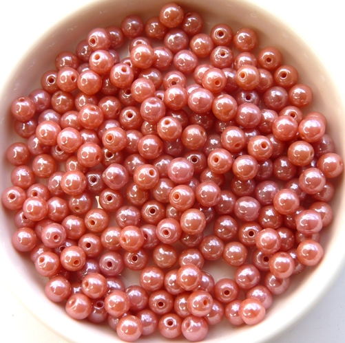 04-R-73020-14400 Lustered Rosanine round 100 Pc..-9689