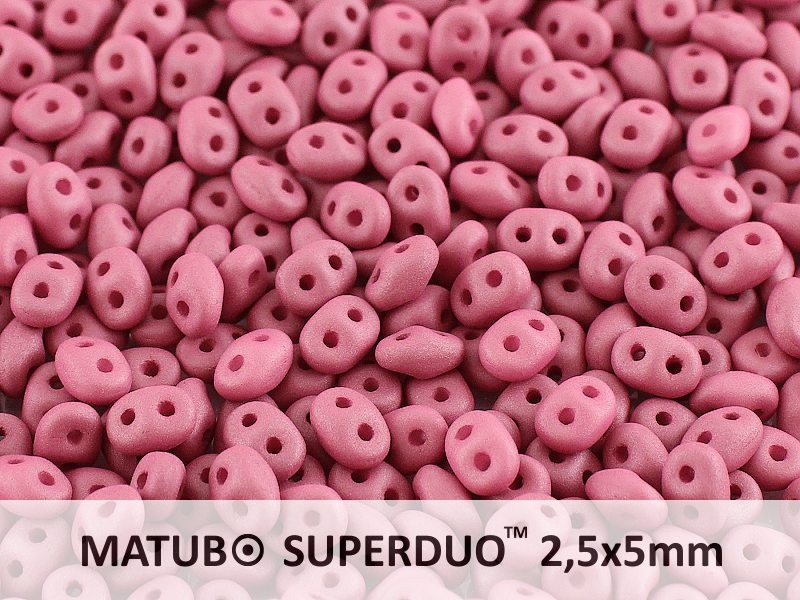 SD-02010-29565 Silk Mat Opaque Wine Lees, Superduo-0 SD-02010-29565 Silk Mat Opaque Wine Lees, Superduo-0