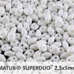 SD-02010-29571 Silk Mat Opaque White, Superduo-0
