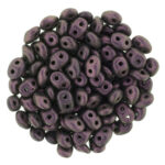 SD-23980-94106 Superduo Metallic Mat Dark Amethyst 10 gram.-0