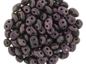 SD-23980-94106 Superduo Metallic Mat Dark Amethyst 10 gram.-0