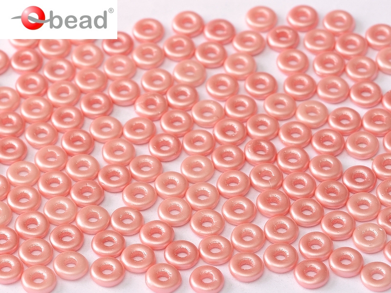O-02010-25007 Pastel Light Coral O bead ® 5 gram-0 O-02010-25007 Pastel Light Coral O bead ® 5 gram-0