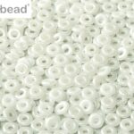 O-03000-20600 Chalk White Shimmer O bead ® 5 gram-0