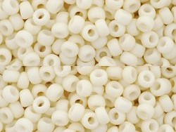 TR-08-0762 Opaque-Pastel-Frosted Egg Shell 8/0 TOHO-0