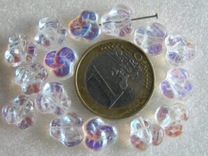 0150037 Transparent AB Oval 10 Pc.-10043