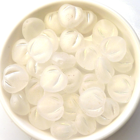0140104 Crystal Matte AB Heart 10 Pc.-0