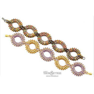 Ripling Ovals Bracelet Free Tutorial-10007