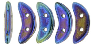 CMCR-23980-21435 CzechMates Crescent Jet Blue Iris 5 gram.-9910