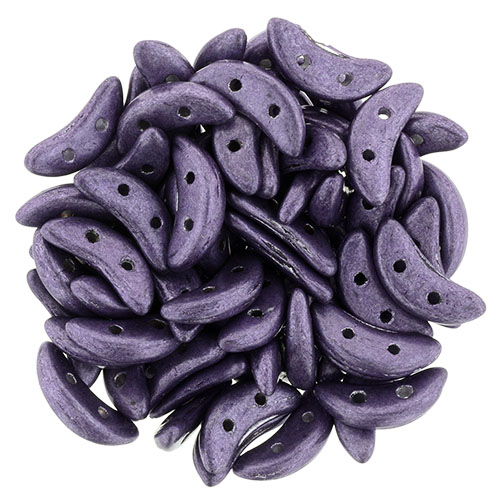 CMCR-77031CR CzechMates Crescent Saturated Metallic Purple 5 gram.-0 CMCR-77031CR CzechMates Crescent Saturated Metallic Purple 5 gram.-0