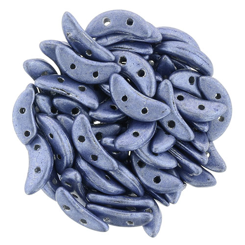 CMCR-77039CR CzechMates Crescent Saturated Metallic Sapphire 5 gram.-0 CMCR-77039CR CzechMates Crescent Saturated Metallic Sapphire 5 gram.-0