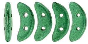 CMCR-77044CR CzechMates Crescent Saturated Metallic Emerald Green 5 gram.-9973