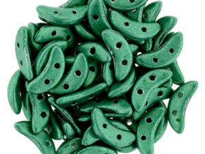CMCR-77044CR CzechMates Crescent Saturated Metallic Emerald Green 5 gram.-0