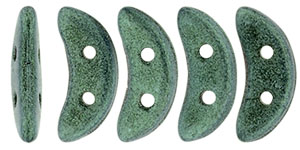 CMCR-23980-79051 CzechMates Crescent Metallic Suede - Lt. Green 5 gram.-9985
