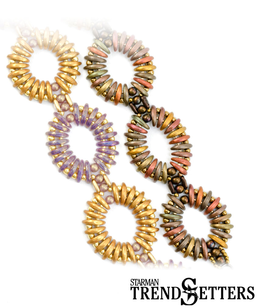 Ripling Ovals Bracelet Free Tutorial-0