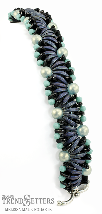 Winding Current Bracelet Free Tutorial-9997