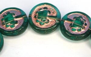 0100122 Emerald Green, Copper decor, Live Tree 10 Pc.-10144