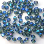 03-MC-30340-28701X2 Bicone, Montana 2x AB 3 mm. 50 Pc.-0