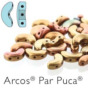 ARC-00030-01620 Yellow Gold Metallic Iris Arcos par Puca 10 gram-0