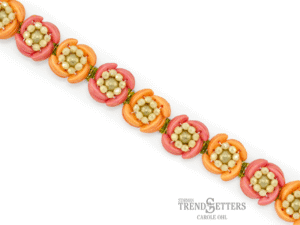 LUNA ROSA Free Pattern with Crescent and 2 mm. FP-10130