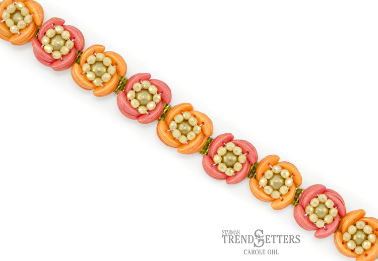 LUNA ROSA Free Pattern with Crescent and 2 mm. FP-10130