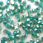 03-MC-63130-28701X2 Green Turquoise 2 x AB 3 mm. 50 Pc.-0
