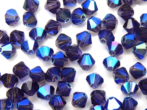 04-MC-20510-28701X2 Bicones Tanzanite 2XAB 4 mm. 50 Pc.-0 04-MC-20510-28701X2 Bicones Tanzanite 2XAB 4 mm. 50 Pc.-0