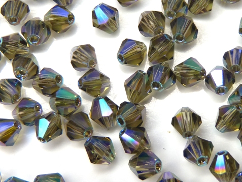 04-MC-40020-28701 Bicones Black Diamond AB 4 mm. 50 Pc.-10234